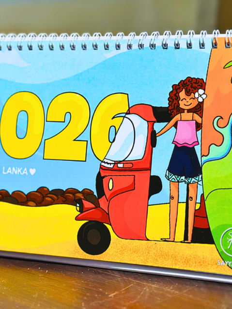 Desk Calendar 2026