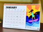 Desk Calendar 2026