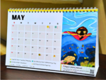 Desk Calendar 2026