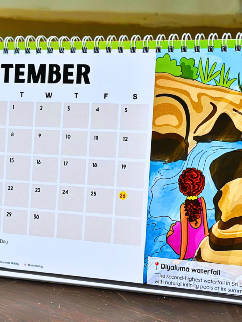 Desk Calendar 2026