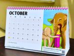 Desk Calendar 2026