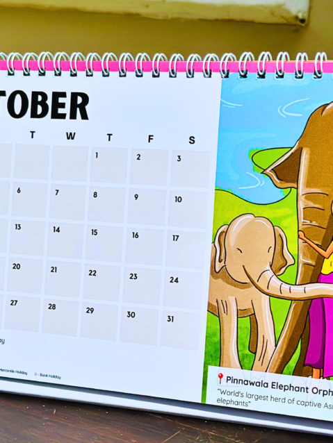 Desk Calendar 2026